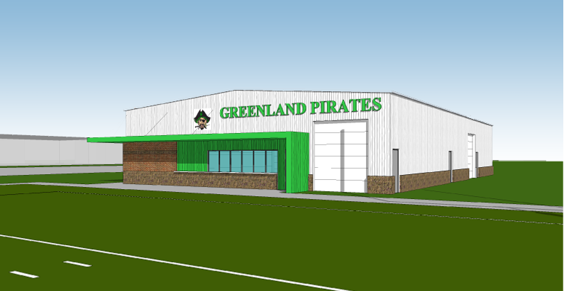 Greenland Schools Field House, Stadium and Ticketing Booth